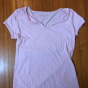 Zadig and Voltaire pink tee